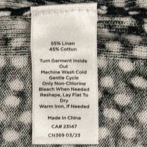 TALBOTS Open Front Longline Cardigan & T-shirt((sz2X) Size 3X - Picture 11 of 12